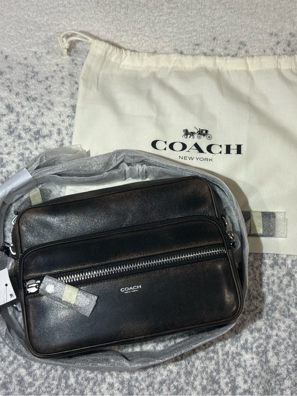 Coach Dakota Crossbody Bag loved leather